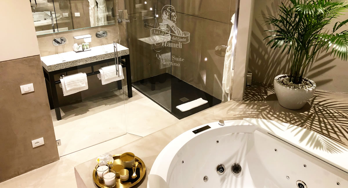 Queen Suite Spa Martina Locanda Del Conte Mameli
